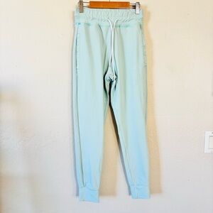 NVGTN High Waisted Seafoam Green Joggers‎ S Tik tok viral